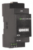 Автоматический преобразователь интерфейсов USB/RS-485 ОВЕН АС4